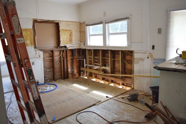 Bathroom Demolition in Plainfield