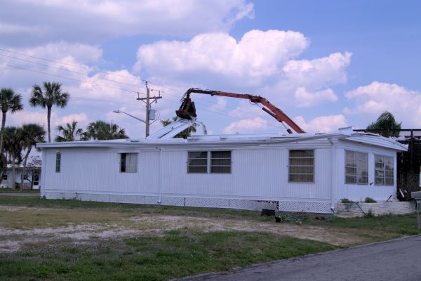 Mobile Home Demolition in Plainfield