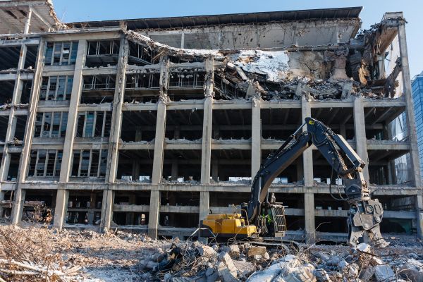 Commercial Building Demolition in Plainfield