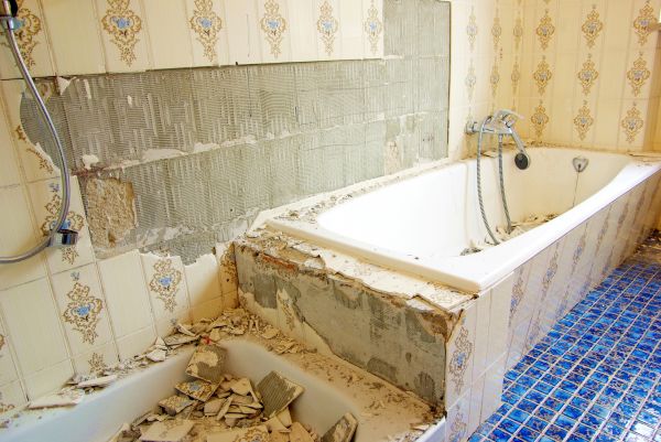 Shower Demolition in Plainfield