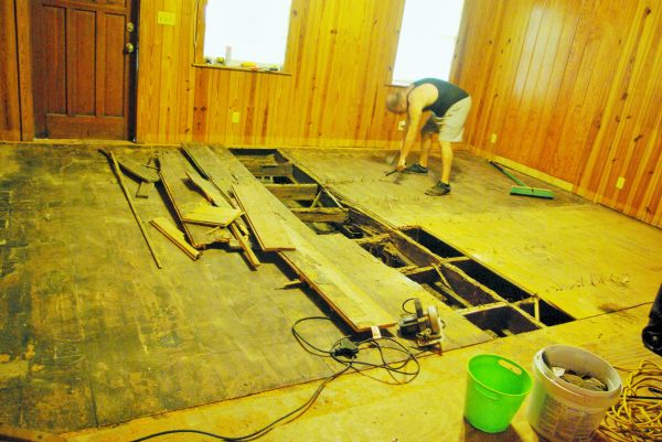 Subfloor Demolition in Plainfield