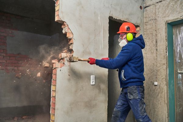 Concrete Wall Demolition in Plainfield