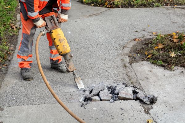 Concrete Sidewalk Removal in Plainfield