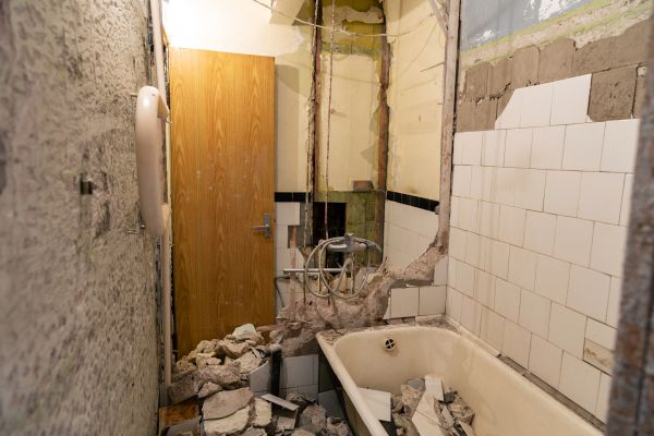 Shower Tile Demolition in Plainfield